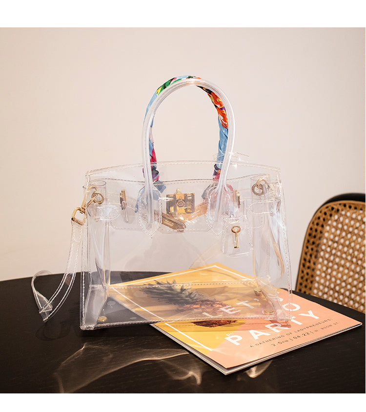 popular clear bag transparent handbag