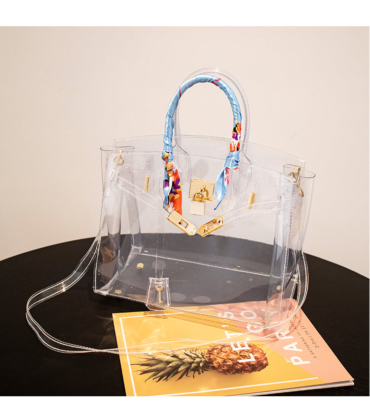 popular clear bag transparent handbag