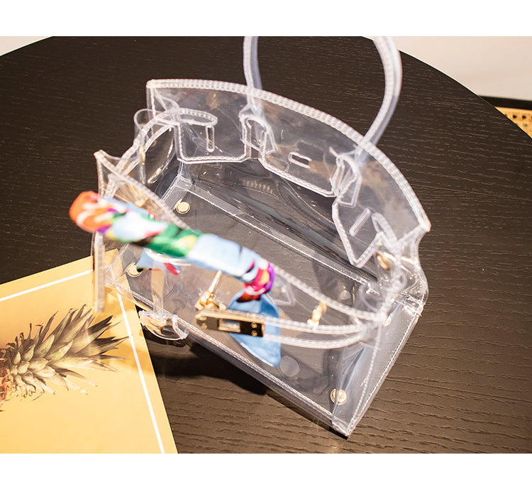 popular clear bag transparent handbag