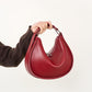 2024 New Leather Hobo Bag Trend Handbag