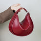 2024 New Leather Hobo Bag Trend Handbag