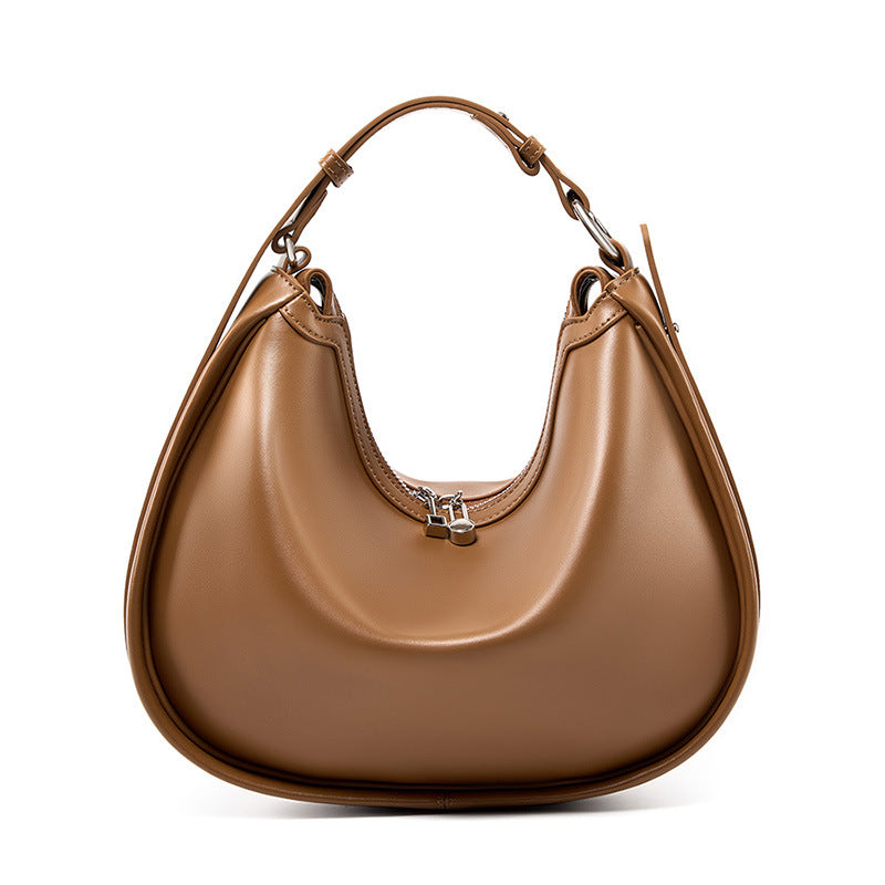 2024 New Leather Hobo Bag Trend Handbag