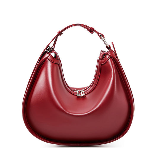 2024 New Leather Hobo Bag Trend Handbag