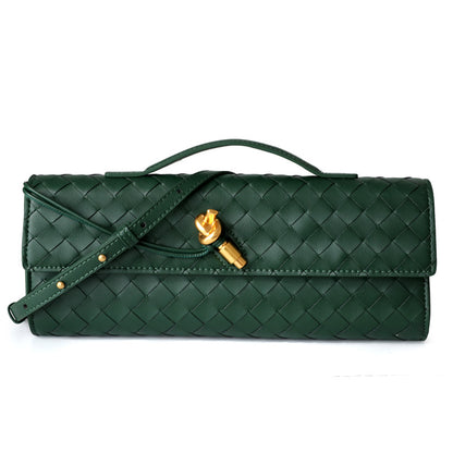 2024 New Year Wallet Special New Arrival Leather Braided Handbag Clutch Bag Can be hung diagonally