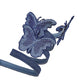 <tc>Blue Denim Butterfly Stiletto Heel Strappy Sandals</tc>