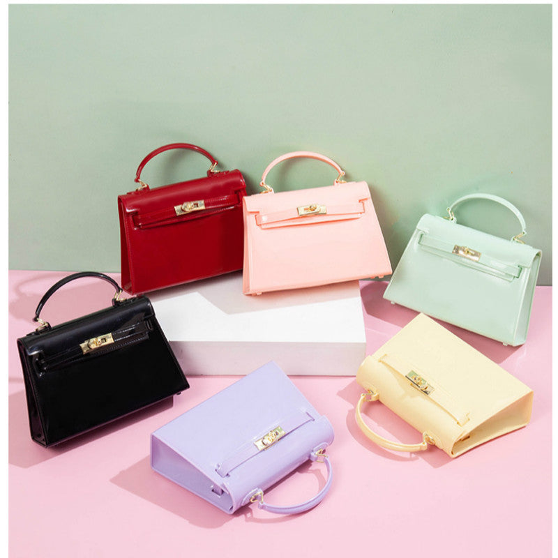 Candy Color Jelly Bag Crossbody Mini Bag