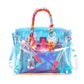 Colorful Hologram Summer Beach Transparent Clear Bag