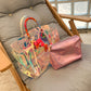 Colorful Hologram Summer Beach Transparent Clear Bag