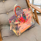 Gold Luck Colors Hologram Summer Beach Transparent Clear Bag