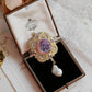 <tc>French Vintage Dream Angel Brooch Baroque Pearl Pendant Brooch Pin</tc>