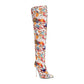 Graffiti Pointed Toe Stiletto Heel Over Zani Boots