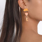 Hat Heart Oil Multi Layer Love Cowboy Boots Fashion Earrings