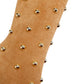 Khaki Suede Style Studded Design Fashion Stiletto Heel Thigh High Boots Long Boots