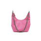 Leather Chain Shoulder Hobo Bag