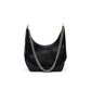 Leather Chain Shoulder Hobo Bag