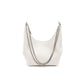 Leather Chain Shoulder Hobo Bag