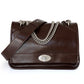 Leather Flap Message Shoulder Bag Retro Chain Bag