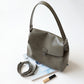 Leather Flap Retro Top Handle Shoulder Bag High Capacity