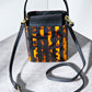 Leotard pattern trend retro handbag popular acrylic shoulder bucket bag