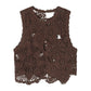 New Summer Design Lace-Up Vest Top