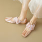 <tc>Pink Satin Ballet Shoes Mary Jane Flat</tc>