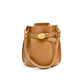 <tc>Tan Brown Retro Leather Belt Shoulder Bucket Bags</tc>