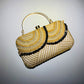 Golden Sequence Embroidery Beaded Party Bag Clutch Handbag