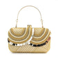 Golden Sequence Embroidery Beaded Party Bag Clutch Handbag