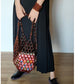 Street Style Tortoiseshell Beaded Shoulder Bag Tote