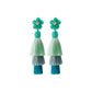 Summer Beach Trend Tassel Dangle Bohemian Earrings Beads Flower Earrings