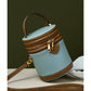 Trendy fashion cylinder bucket handbag shoulder boss bag