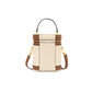 Trendy fashion cylinder bucket handbag shoulder boss bag