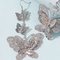 Trendy Hollow Out Butterfly Fashion Earrings