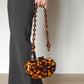 Vintage Tortoise Shell Dinner Bag Party Clutch Bag