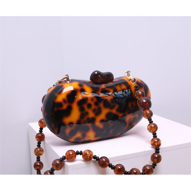 Vintage Tortoise Shell Dinner Bag Party Clutch Bag