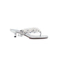 <tc>Silver Breezy Tassel Sandals</tc>