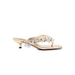 <tc>Gold Breezy Tassel Sandals</tc>