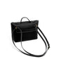 Women's Leather Flap Turnlock Handbag Shoulder Bag Mini Backpack