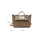 Women's Leather Flap Turnlock Handbag Shoulder Bag Mini Backpack