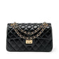 Women's Leather Quilted Chain Shoulder Bag