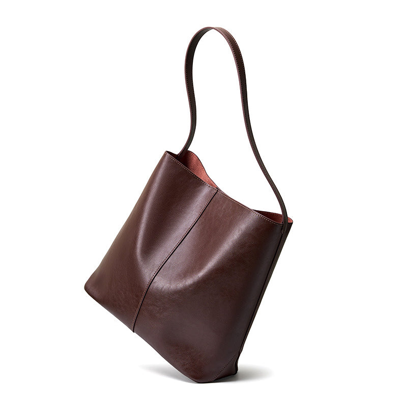 Ladies 2024 Popular Shoulder Bucket Bag Trend Tote Bag