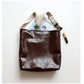 Women's Leather Shoulder Big Tote Bucket Bag