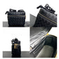 <tc>Women's Black Leather Woven Zipper Shoulder Mini Bags</tc>