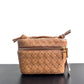 <tc>Women's Brown Leather Woven Zipper Shoulder Mini Bags</tc>