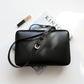 Women Leather Zipper Shoulder Square Bag