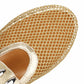 <tc>Women's Gold Mesh Round Toe Flat Mary Jane Shoes Trend Net Ballet Shoes</tc>