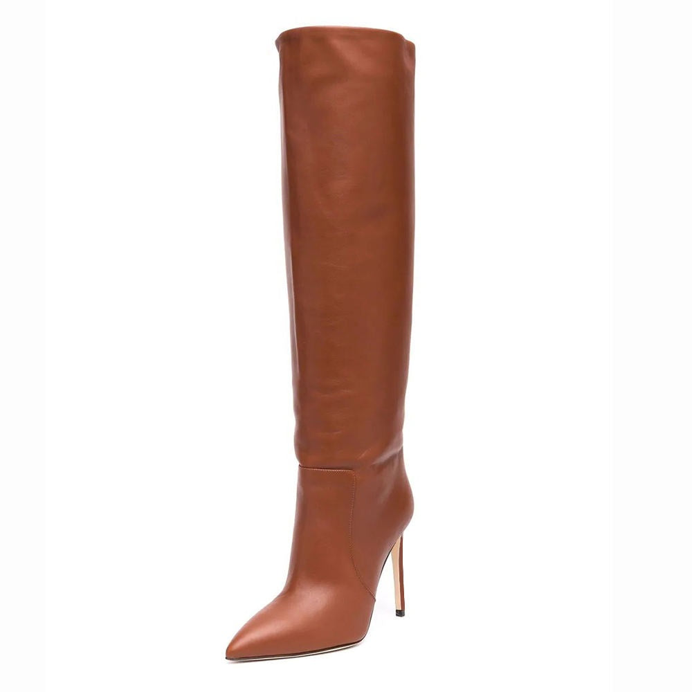 Women's Stiletto Heel Chic Knee High Boots