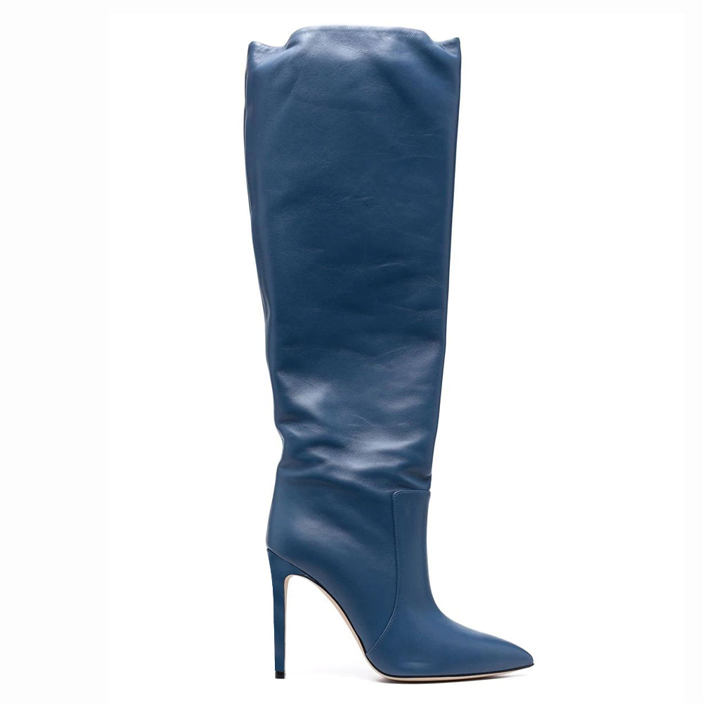 Women's Stiletto Heel Chic Knee High Boots