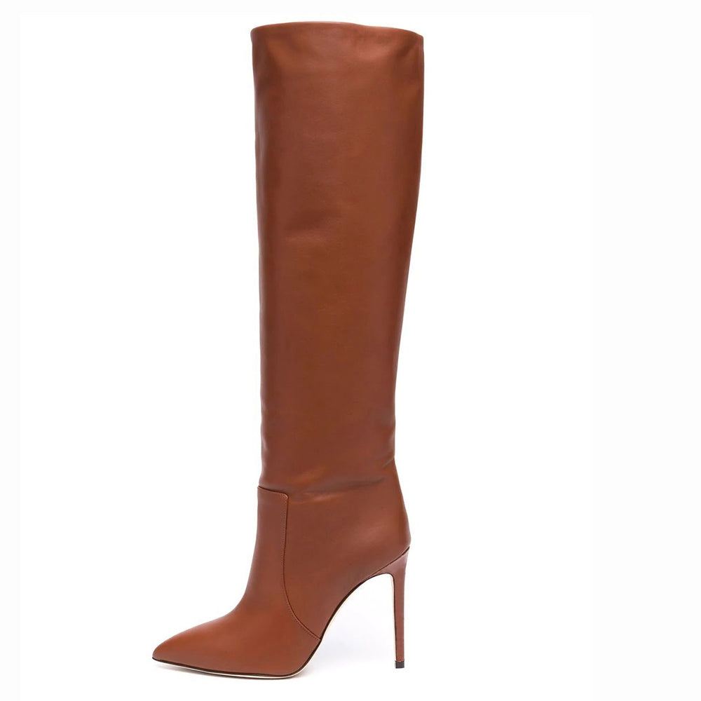 Women's Stiletto Heel Chic Knee High Boots