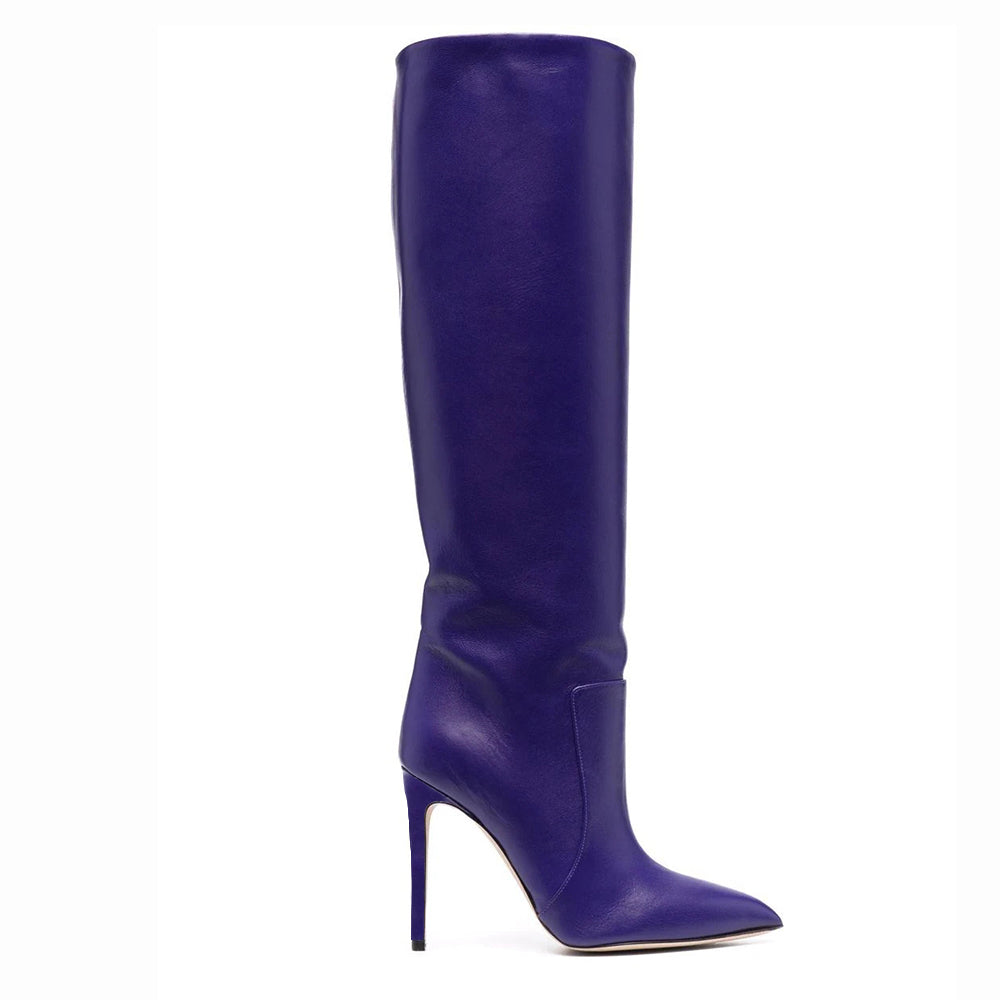 Women's Stiletto Heel Chic Knee High Boots